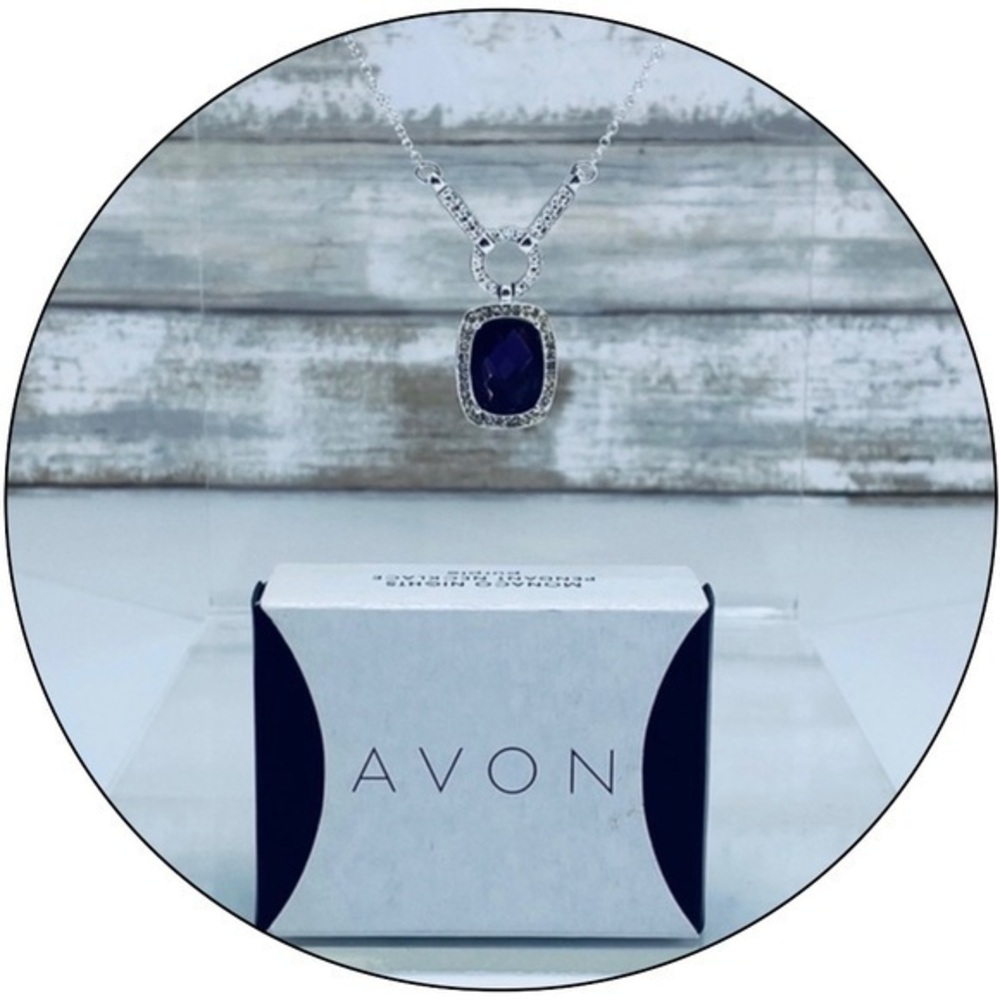 Monaco Nights Pendent Necklace-Purple by AVON